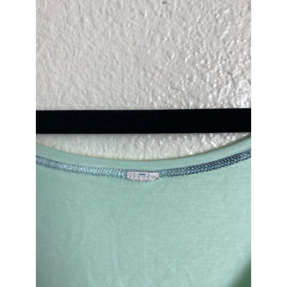 SOLDD💕Lululemon V-neck Long Sleeve jersey Top women size XL Light Green - Picture 4 of 15